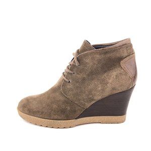 Aquatalia Cassie Wedge Chukka Boots Womens 9.5
